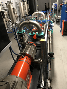 Cavitatori idrodinamici ROTOCAV installati in unità CaviMax per applicazione nel biogas