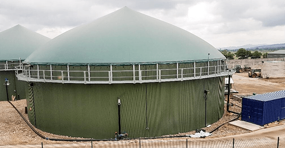 CaviMax-Einheit mit hydrodynamischem Kavitator ROTOCAV - Biogasanlage - Installation in der Schleife zum Faulbehälter