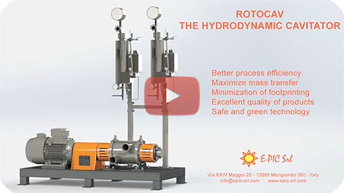 E-PIC S.r.l. - Hydrodynamic cavitators video